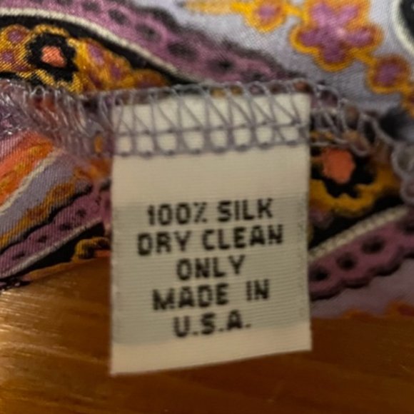 Alice and Trixie Paisley Print Silk Halher Mini Dress Size Small - Picture 7 of 7